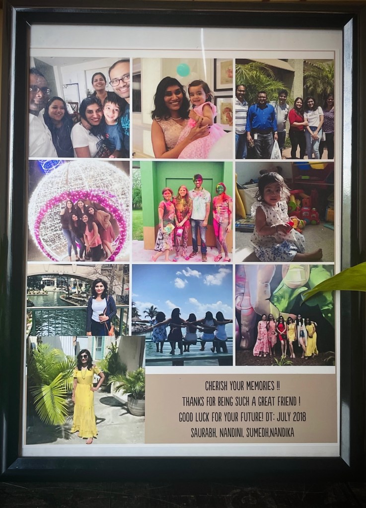 A photo frame from my mentor(2018)