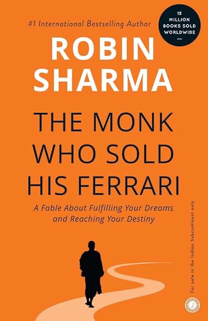 The Monk Who Sold His Ferrari Book By Robin Sharma