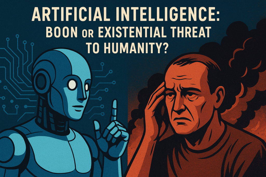 Artificial Intelligence : Humanity’s Greatest Boon or Our Greatest Threat?&nbsp;😌